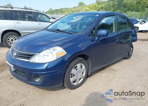 2011 Nissan Versa 1.8S из США, поврежденный, VIN 3N1BC1AP9BL406353